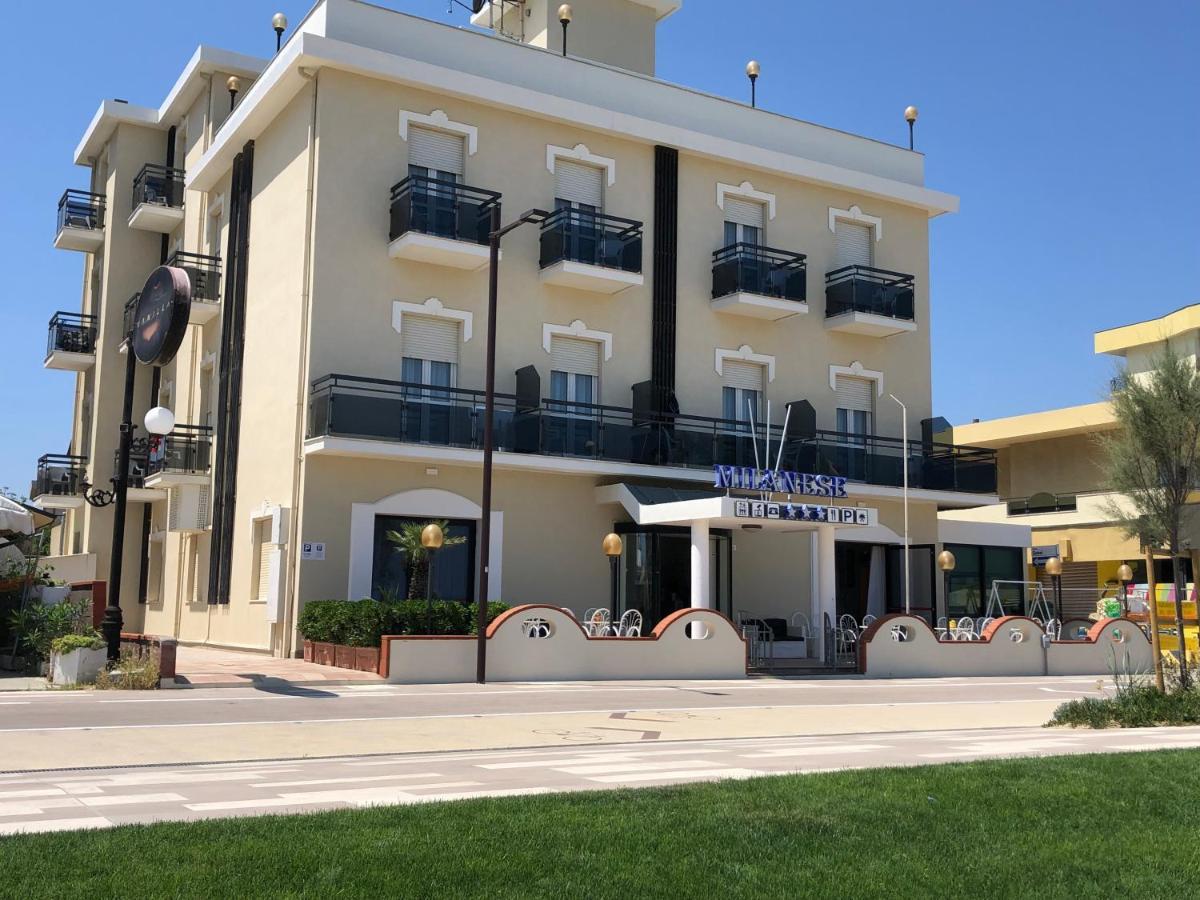 Hotel Milanese Rimini Esterno foto
