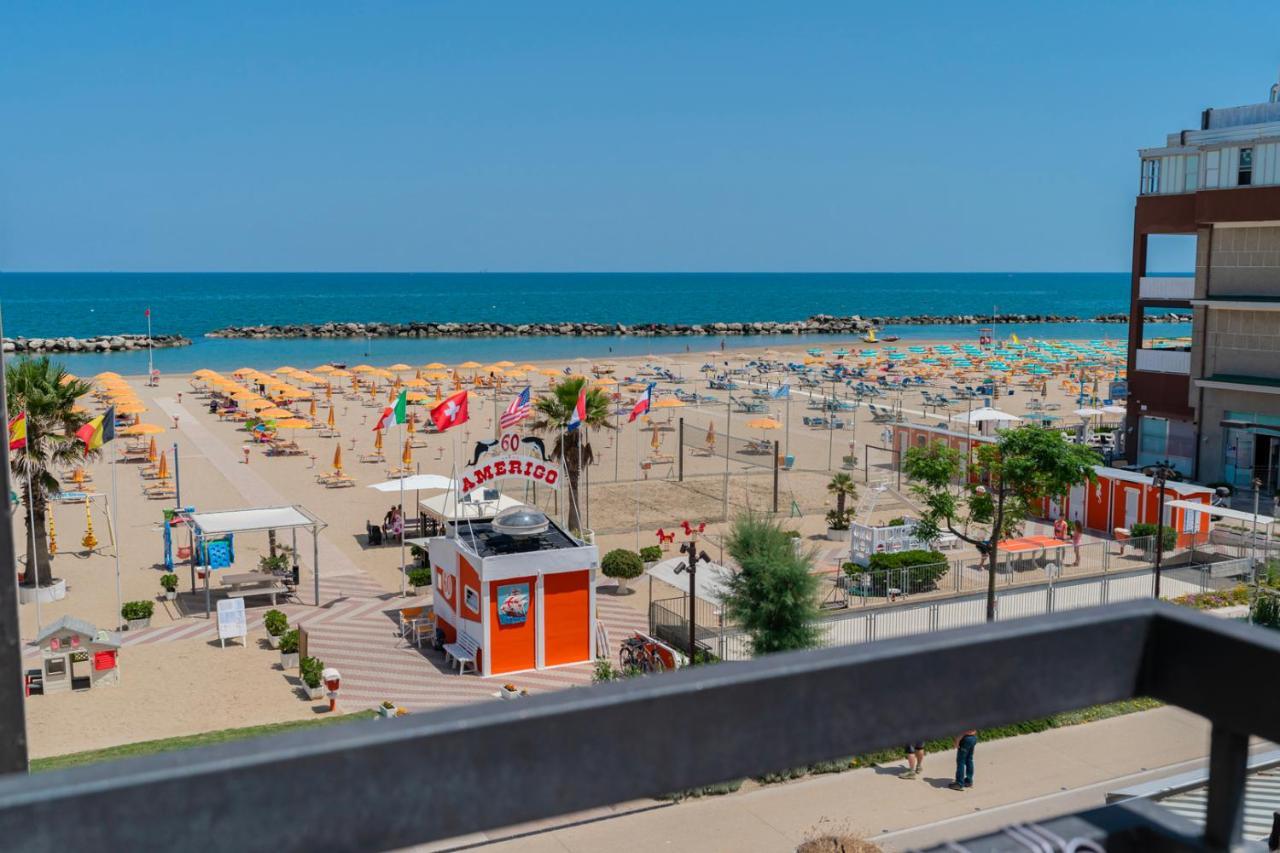 Hotel Milanese Rimini Esterno foto