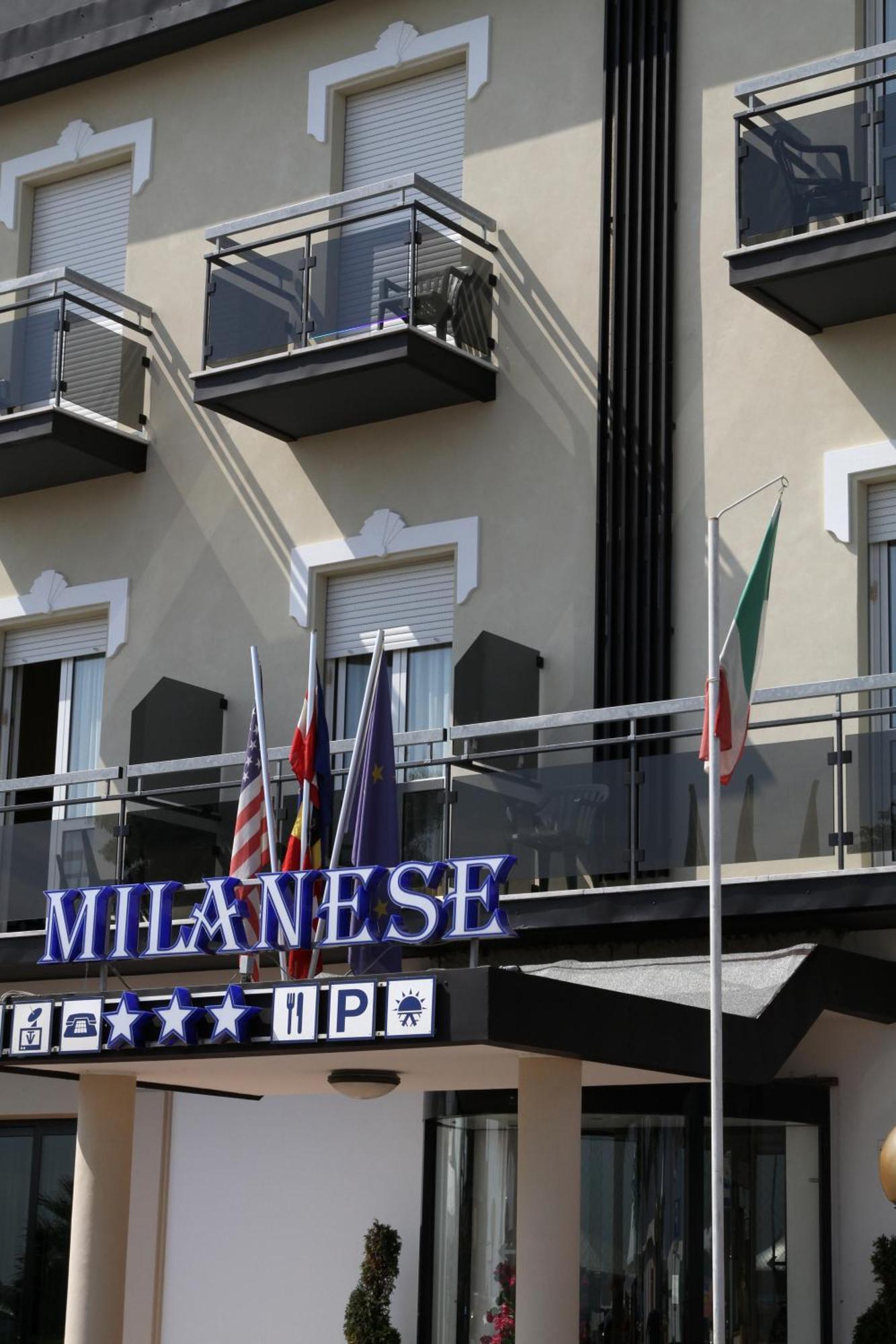 Hotel Milanese Rimini Esterno foto